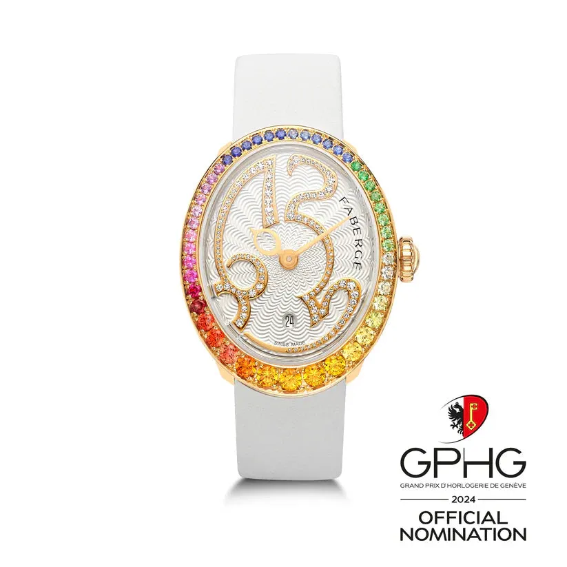 Faberge Colours of Love Eggsistence Rainbow Gemstone