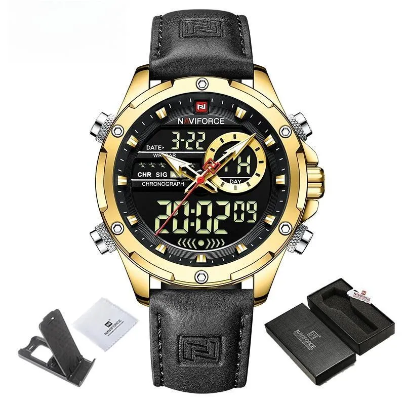 Fashion Business Dual Display Men Watches