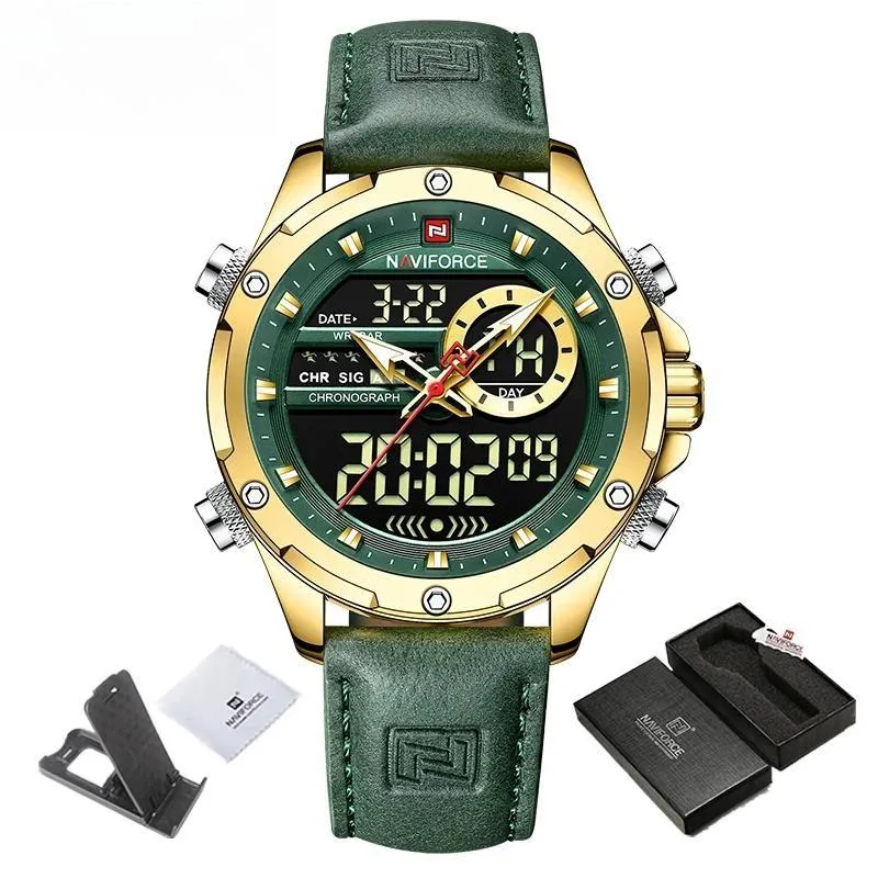 Fashion Business Dual Display Men Watches