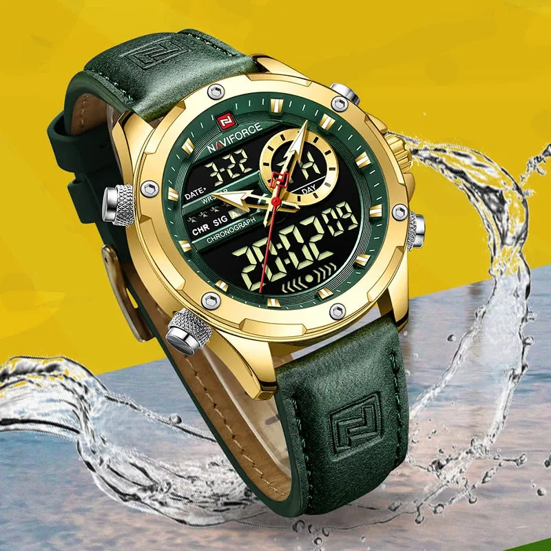 Fashion Business Dual Display Men Watches
