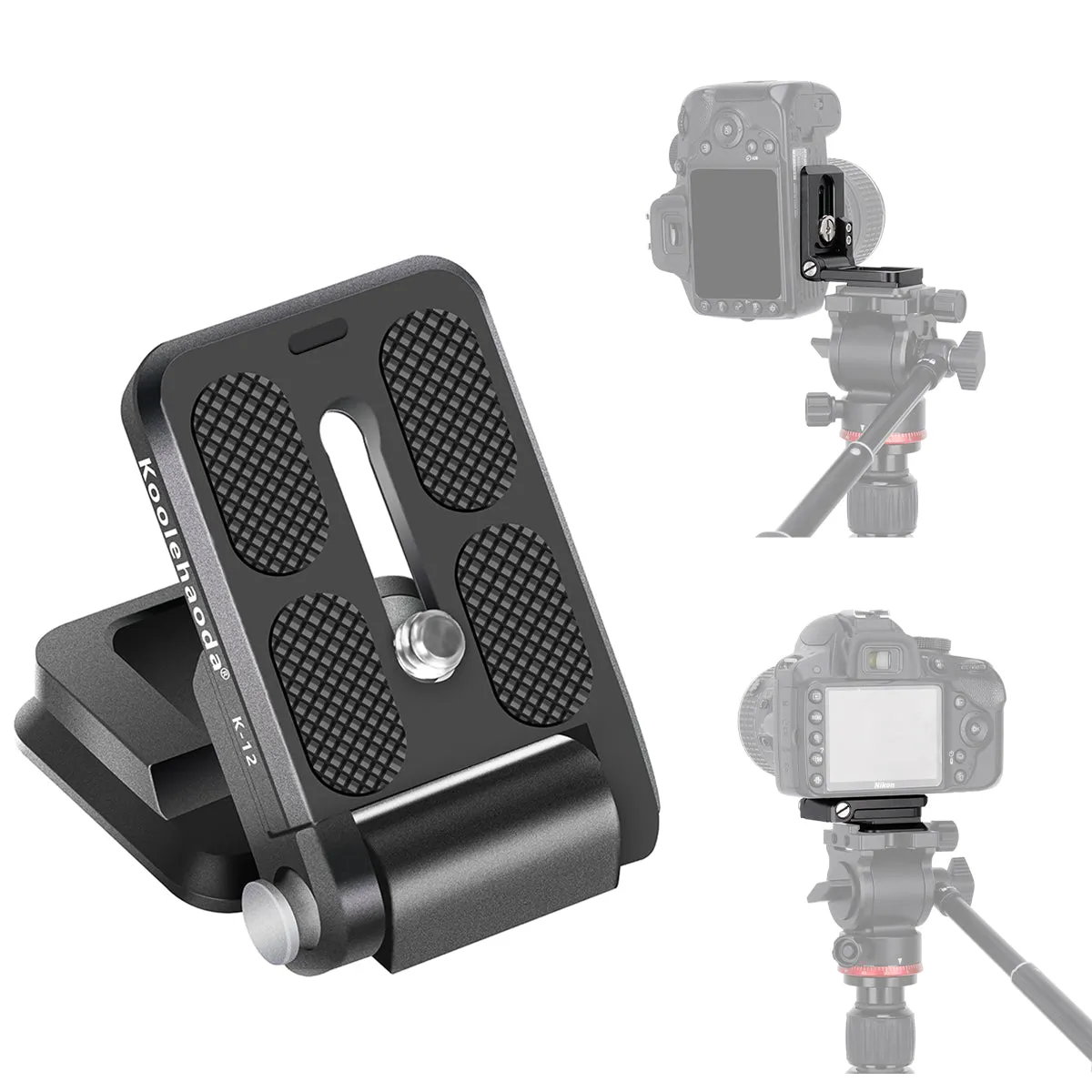 Foldable L-Shaped Quick Release Plate