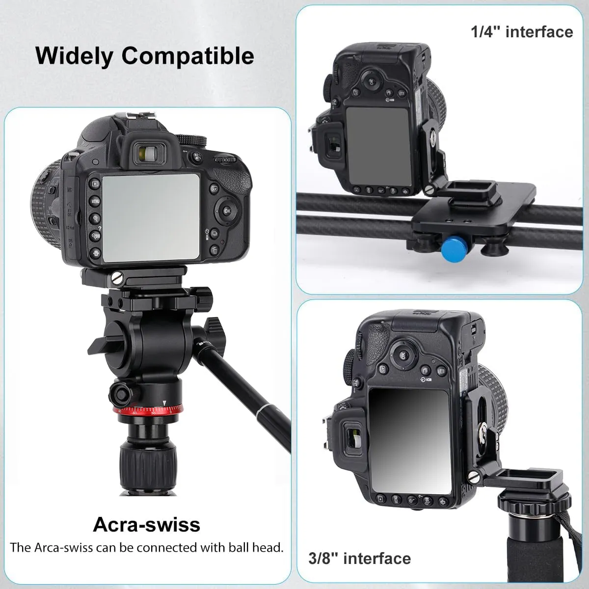 Foldable L-Shaped Quick Release Plate