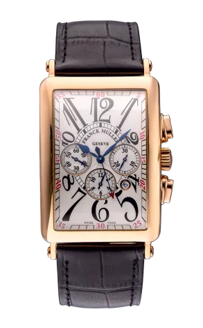 Franck Muller Long Island 18K Rose Gold Men`s Watch