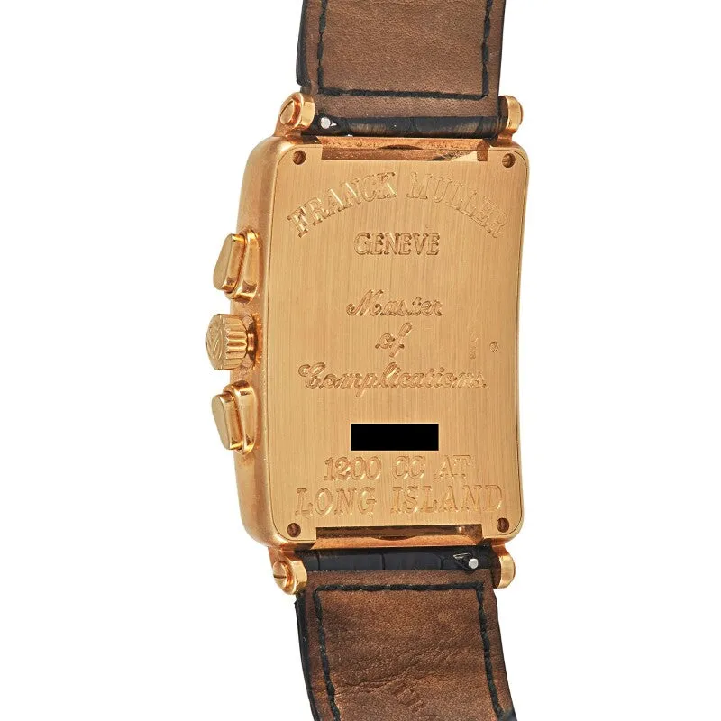 Franck Muller Long Island 18K Rose Gold Men`s Watch