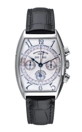 Franck Muller Master Calendar Chronograph Magnum 18K White Gold Men's Watch