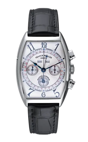 Franck Muller Master Calendar Chronograph Magnum 18K White Gold Men's Watch