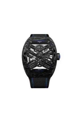 franck muller vanguard 53.7mm carbon fiber men's watch v45 s6 sqt carbon.bl