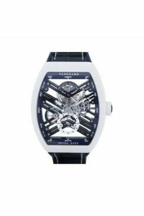 franck muller vanguard skeleton 44 x 53mm titanium men?s watch