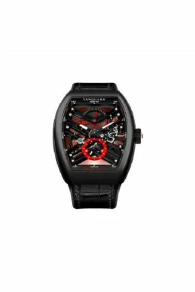 franck muller vanguard skeleton red ref. v45 s6 sqt carbon er