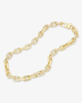 Frankie Pavé Chain Necklace 21"