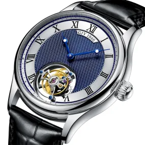 GIV Men&#39;s Original Manual Tourbillon Movement Man Watch Sapphire Tourbillon Mechanical Business Watch For Men Luxury Waterproof