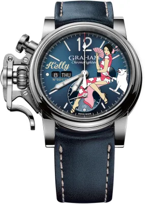 Graham Watch Chronofighter Vintage Nose Art Kelly Limited Edition