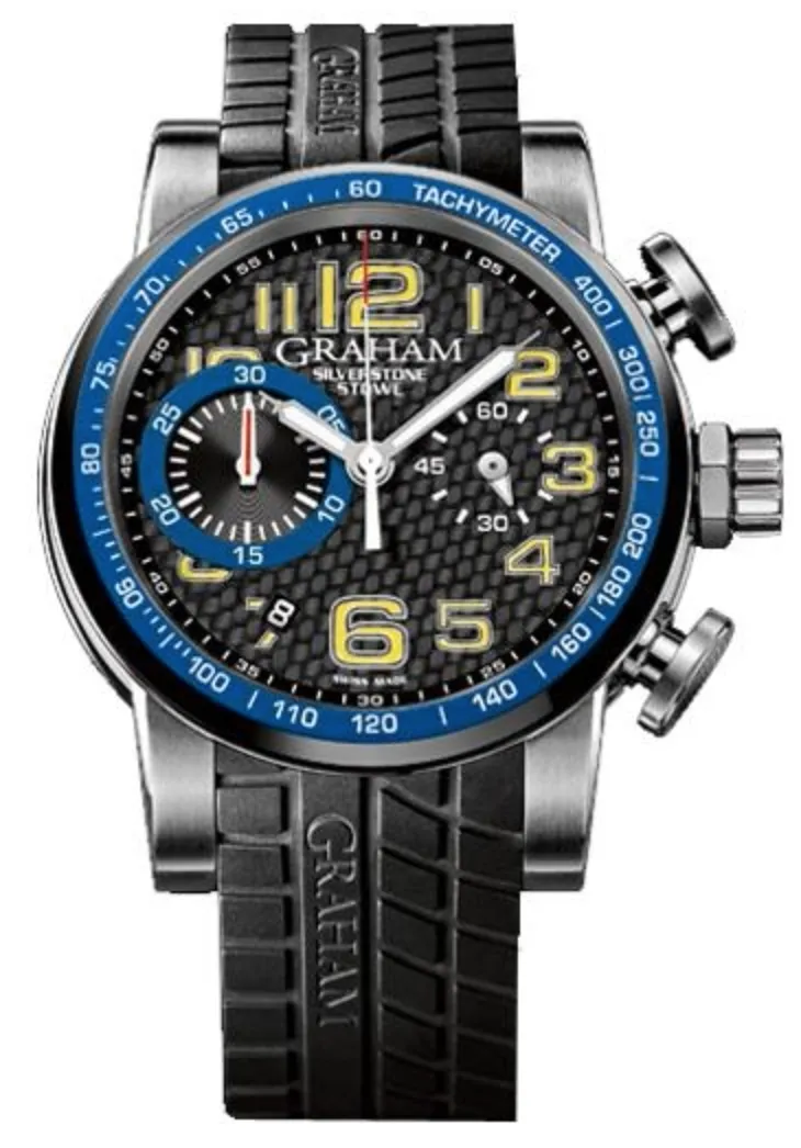 GRHM Watch Silverstone Stowe Racing Blue & Yellow
