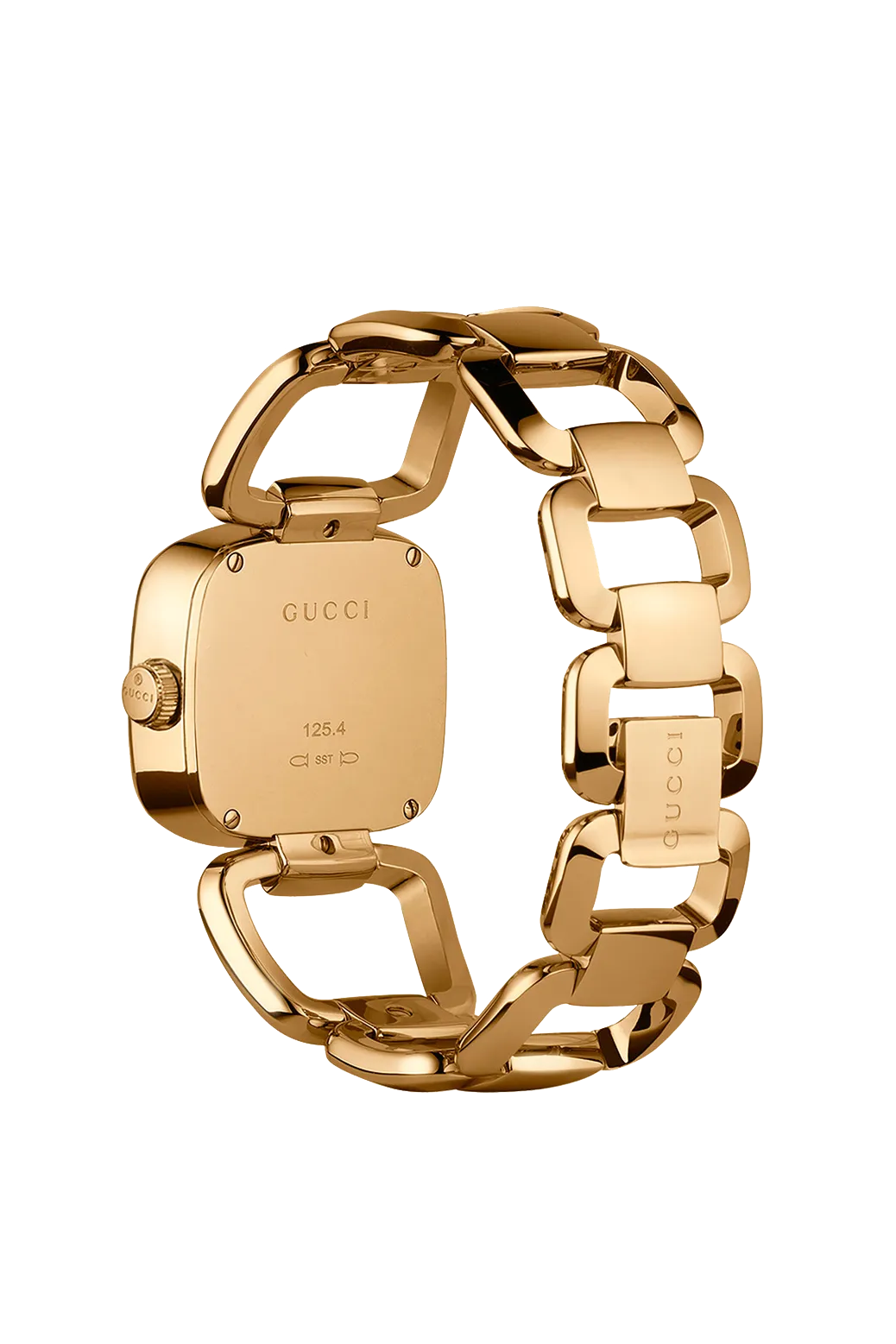 Gucci G Collection Diamond Gold Plated Ladies Watch