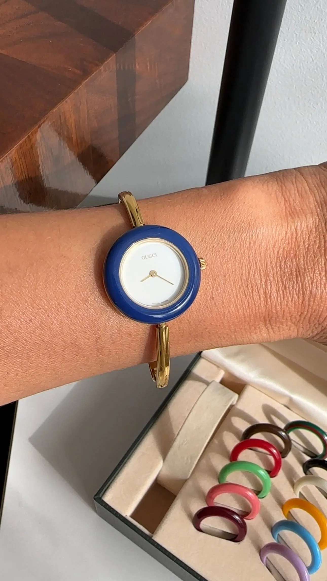 Gucci Vintage Interchangeable Bezel Bracelet Watch