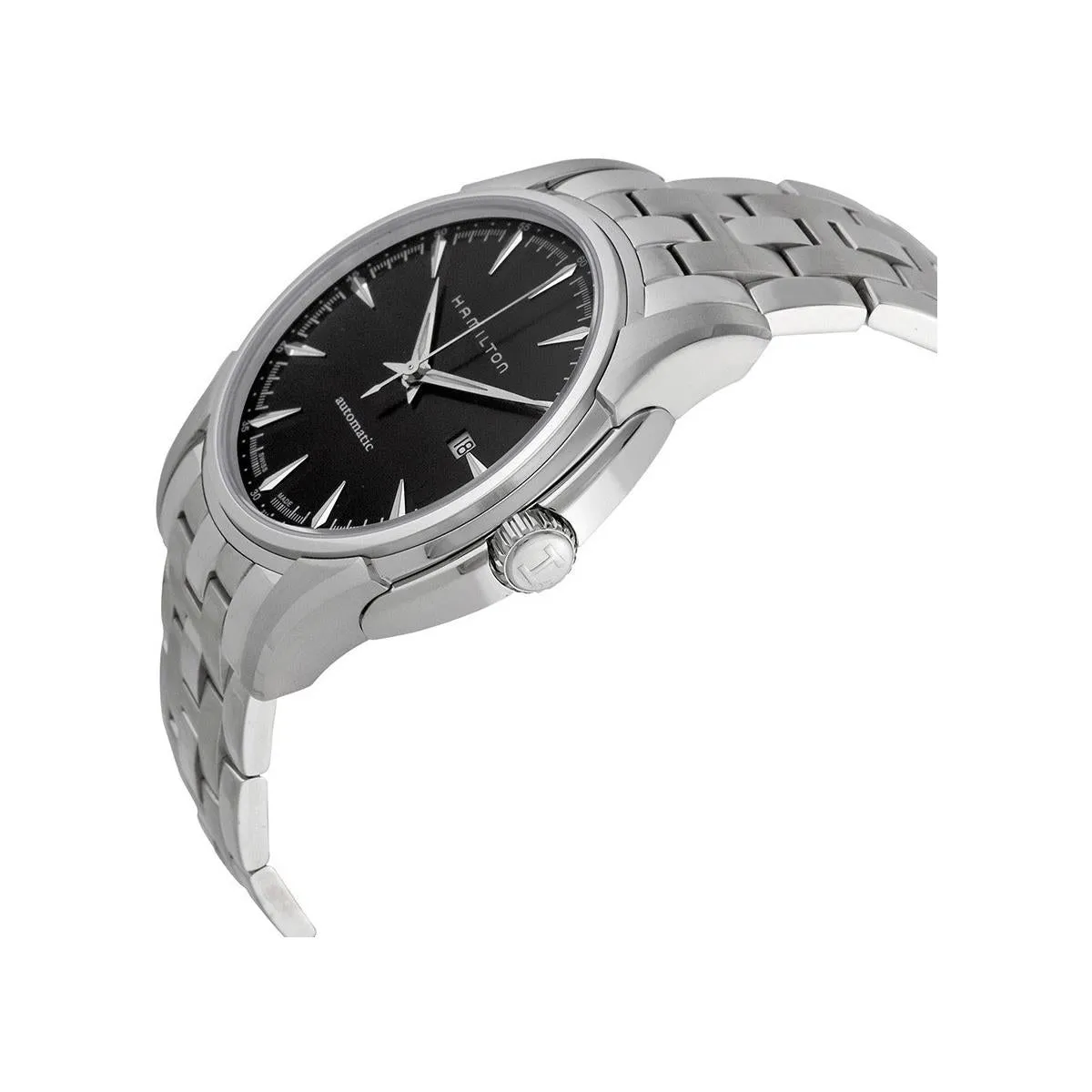 Hamilton H32715131 Jazzmaster Automatic Black Dial Stainless Steel Men Watches