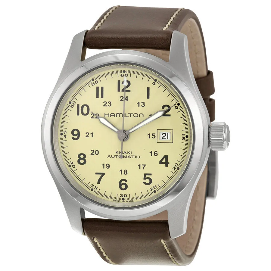 Hamilton Khaki Field Automatic Beige Dial Men's Watch H70555523