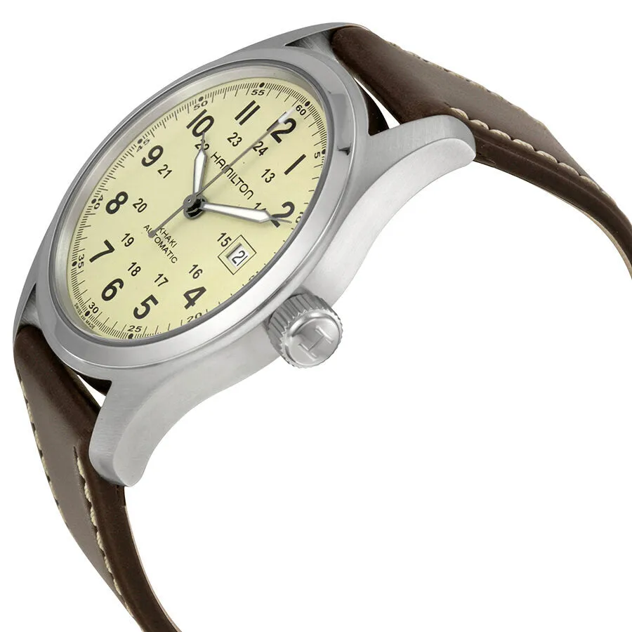 Hamilton Khaki Field Automatic Beige Dial Men's Watch H70555523