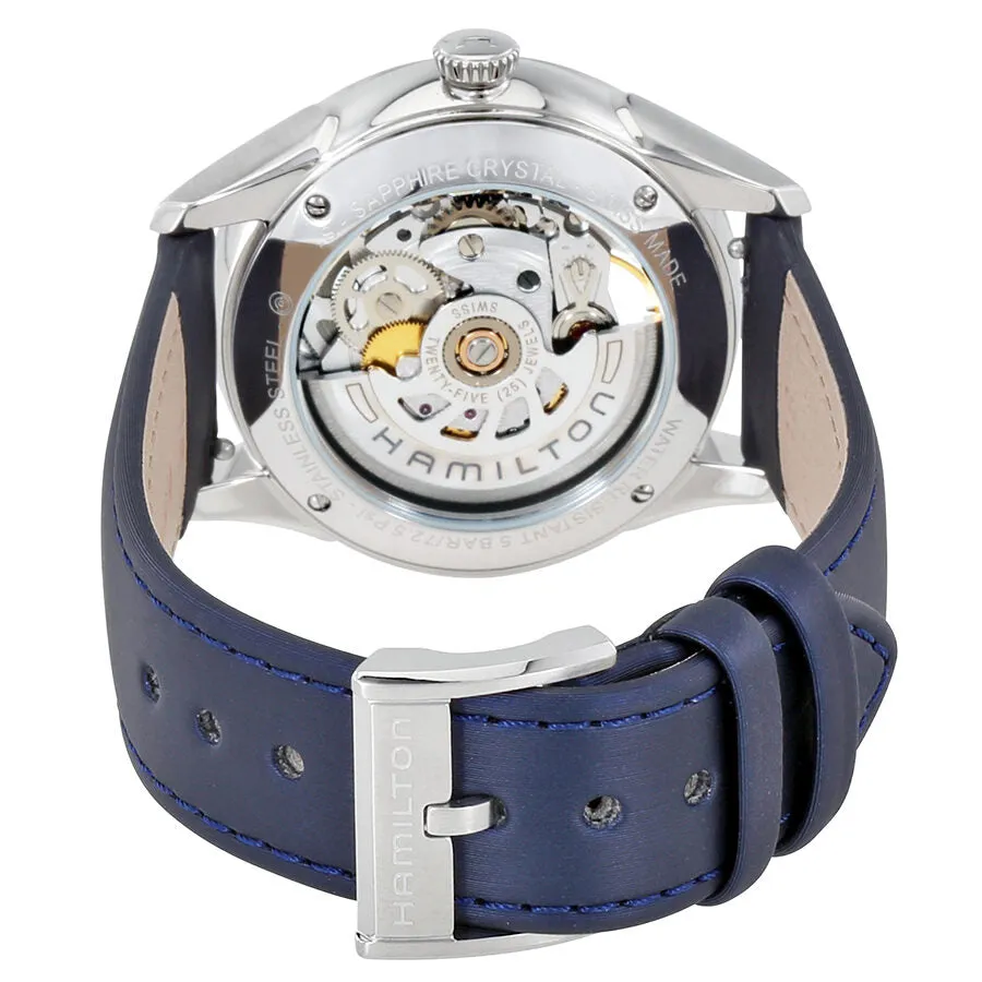 Hamilton White Mother of Pearl Skeleton Dial Ladies Watch H42405991