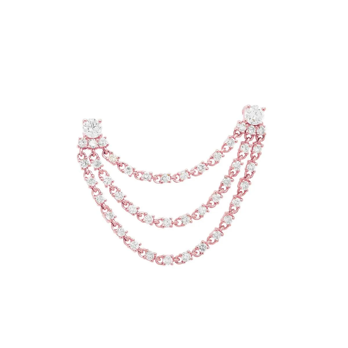 Harper Diamond Loop Earring | 3.25GMS 1.28CT | Single