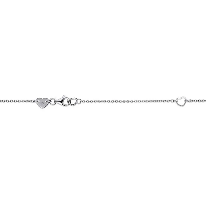 Hearts On Fire Barre Floating Diamond Pavé Pendant Necklace in 18K White Gold