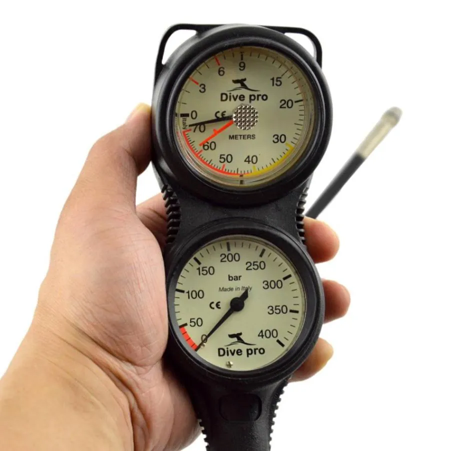 HiMISS Professional Depth & Pressure Gauge Diving Console – Precision & Safety for Every Dive! 🌊📏