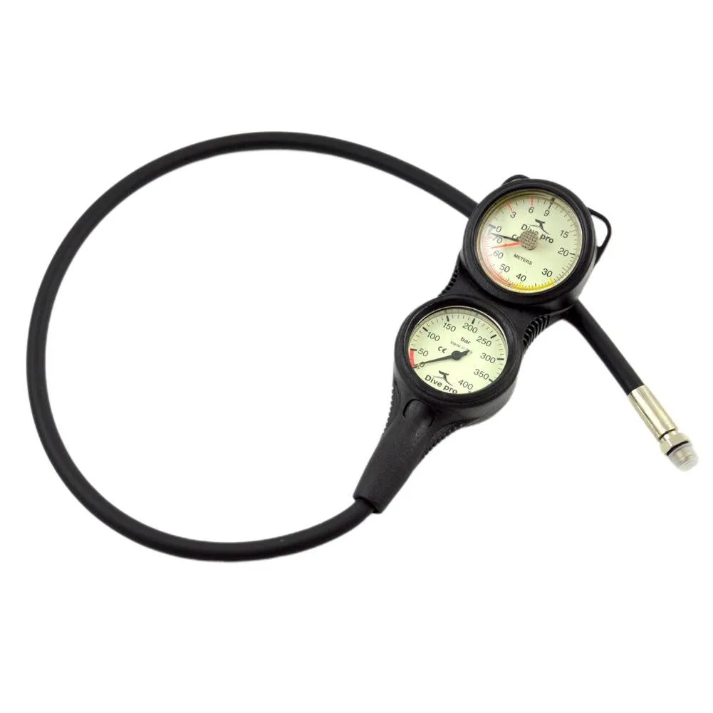 HiMISS Professional Depth & Pressure Gauge Diving Console – Precision & Safety for Every Dive! 🌊📏