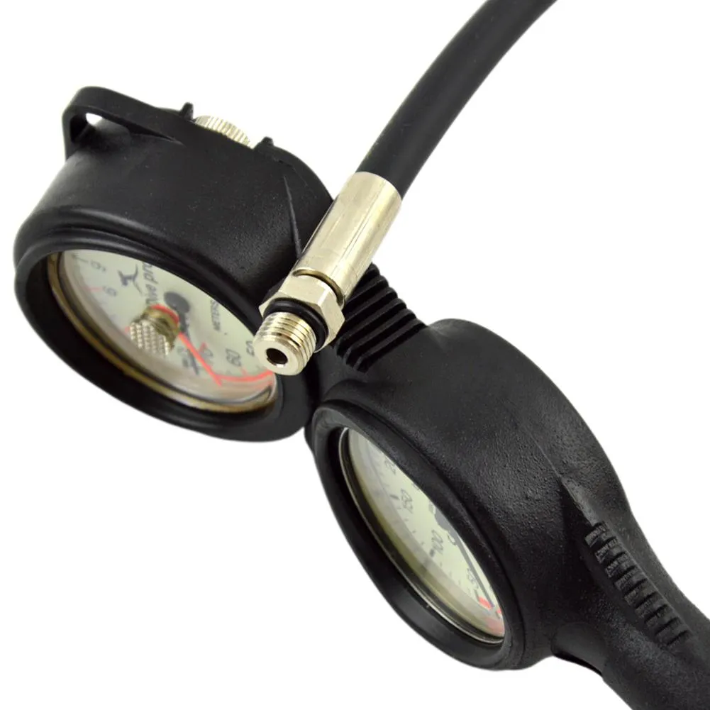 HiMISS Professional Depth & Pressure Gauge Diving Console – Precision & Safety for Every Dive! 🌊📏