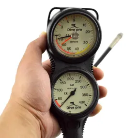 HiMISS Professional Depth & Pressure Gauge Diving Console – Precision & Safety for Every Dive! 🌊📏