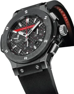 Hublot Big Bang Luna Rossa Black Carbon Fiber Dial Automatic Chronograph Men's Watch 301CM131RXLUN06 301.CM.131.RX.LUN06