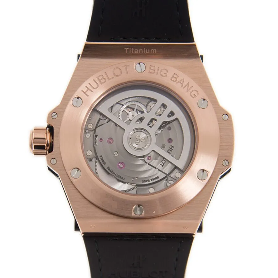 Hublot Big Bang Sang Bleu Automatic Diamond Black Dial Ladies Watch 465.OS.1118.VR.1704.MXM18