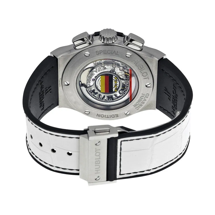 Hublot FIFA World Cup Brasil Automatic White Dial White Leather Men's Watch 521NX2010LRWCW14 521.NX.2010.LR.WCW14