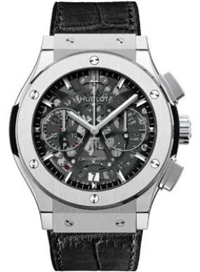 Hublot Tourbillon Skeleton Titanium Skeleton Dial Men's Watch 506.NX.0170.LR