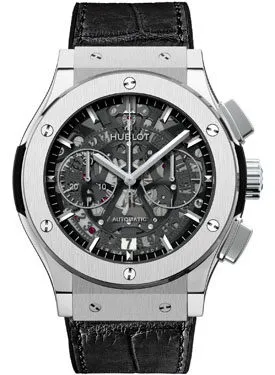 Hublot Tourbillon Skeleton Titanium Skeleton Dial Men's Watch 506.NX.0170.LR