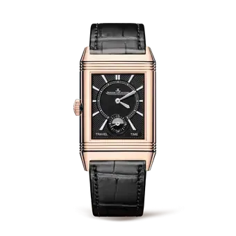 Jaeger-Lecoultre Reverso Classic Duoface Small Seconds 18K Rose Gold Men's Watch