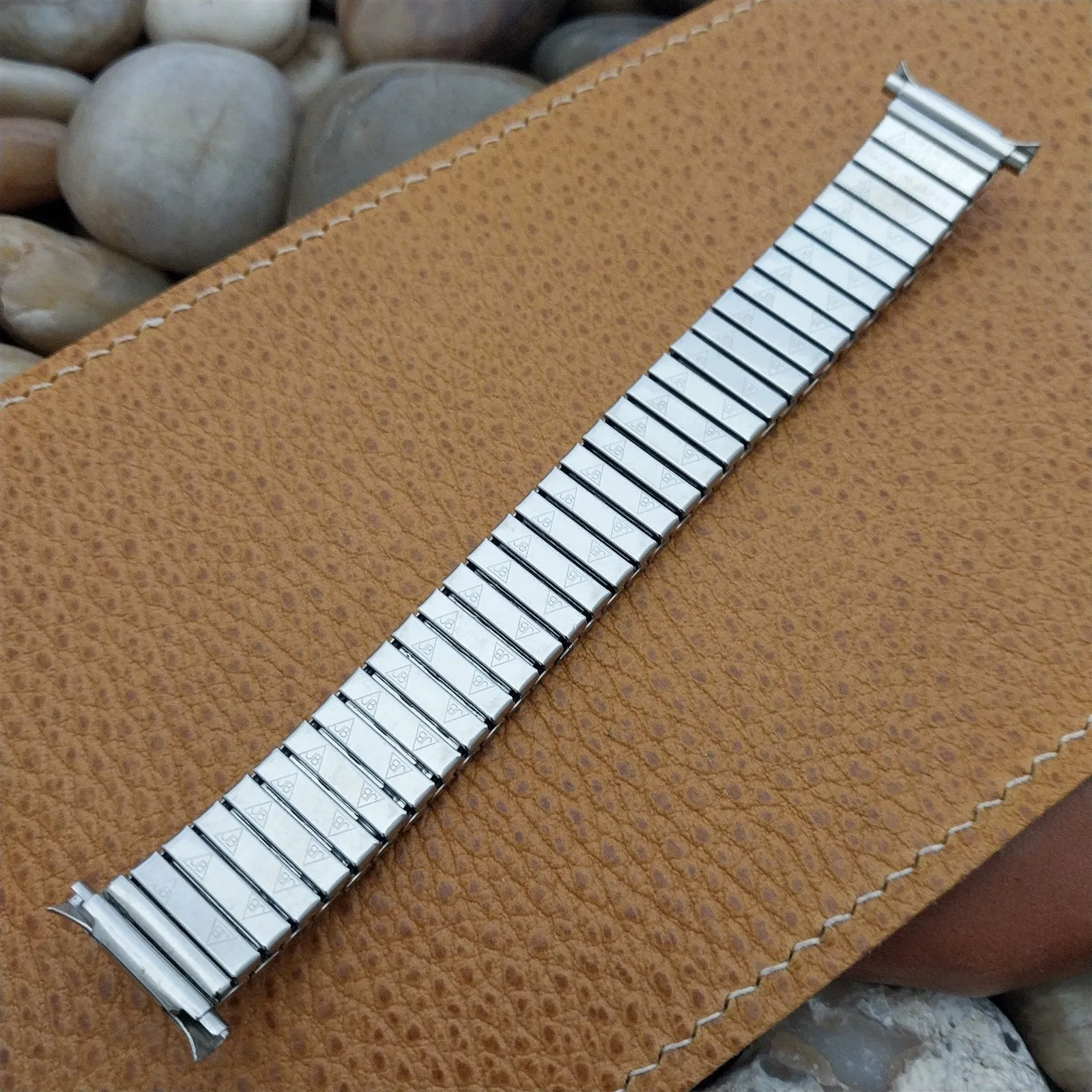 JB Champion Stainless Steel Short Expansion 1970s Vintage Watch Band 16mm-19mm