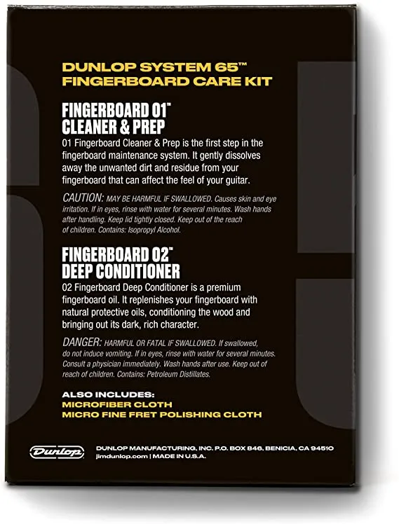 Jim Dunlop System 65 Guitar Fingerboard Kit
