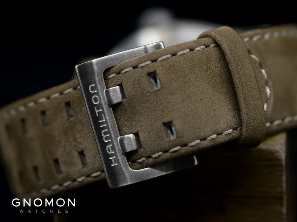 Khaki Field Titanium Auto 42 Blue Ref. H70545540