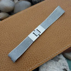 Kreisler USA Stainless Steel Mesh Short nos 17.2mm 60s Vintage Watch Band