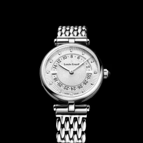 Louis Erard - Romance Silver Guilloché & Diamonds