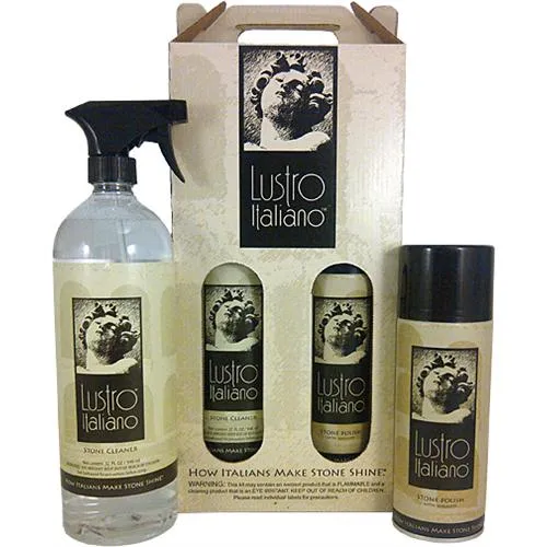Lustro Italiano Stone Care Kit