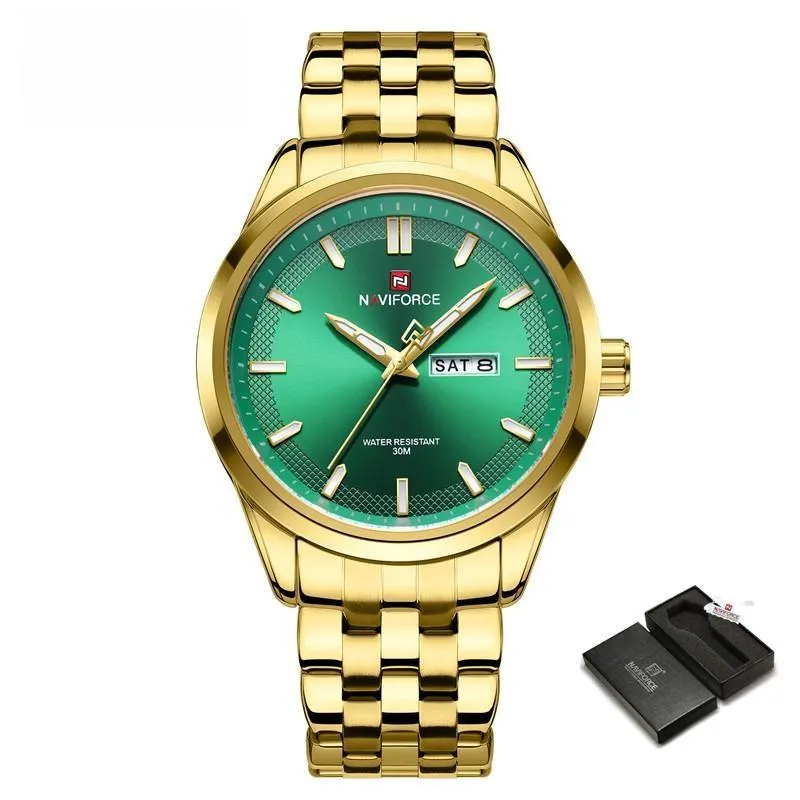 Luxury Brand Men's Watches Waterproof Stainess Steel Quartz Wristwatches