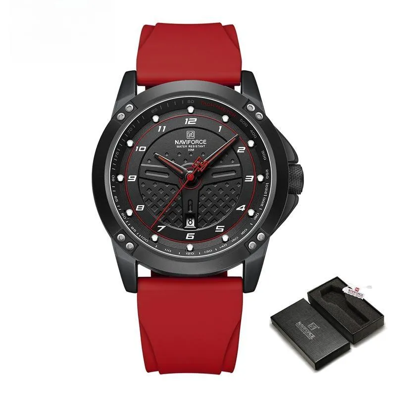 Luxury Design Men's Watches Waterproof Military Sport Quartz Wristwatches