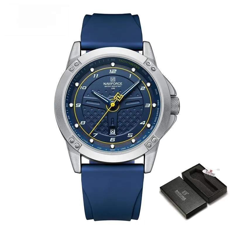 Luxury Design Men's Watches Waterproof Military Sport Quartz Wristwatches