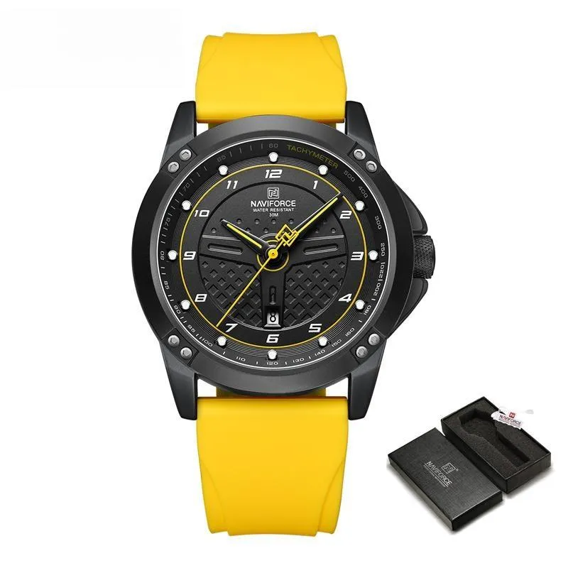 Luxury Design Men's Watches Waterproof Military Sport Quartz Wristwatches