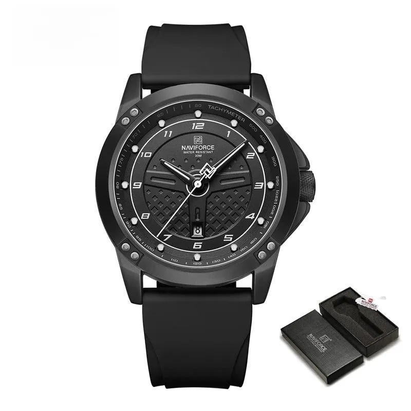 Luxury Design Men's Watches Waterproof Military Sport Quartz Wristwatches