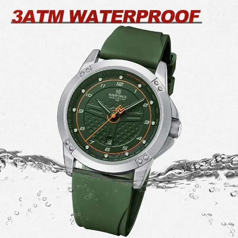 Luxury Design Men's Watches Waterproof Military Sport Quartz Wristwatches