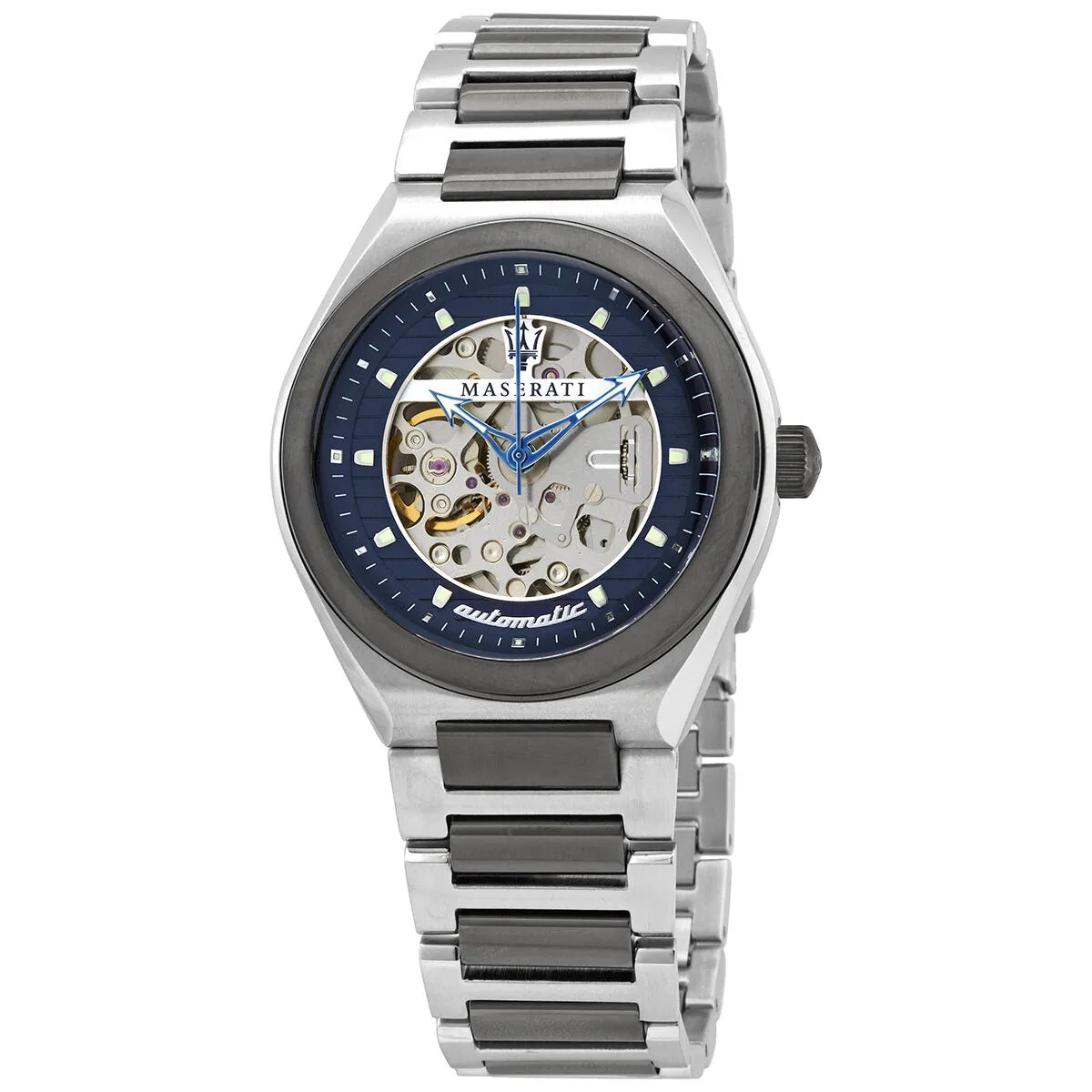 Maserati Triconic Automatic Blue Dial Men's Watch R8823139003