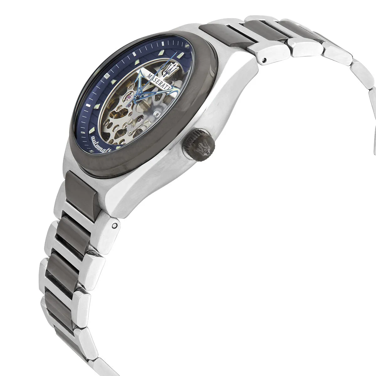 Maserati Triconic Automatic Blue Dial Men's Watch R8823139003