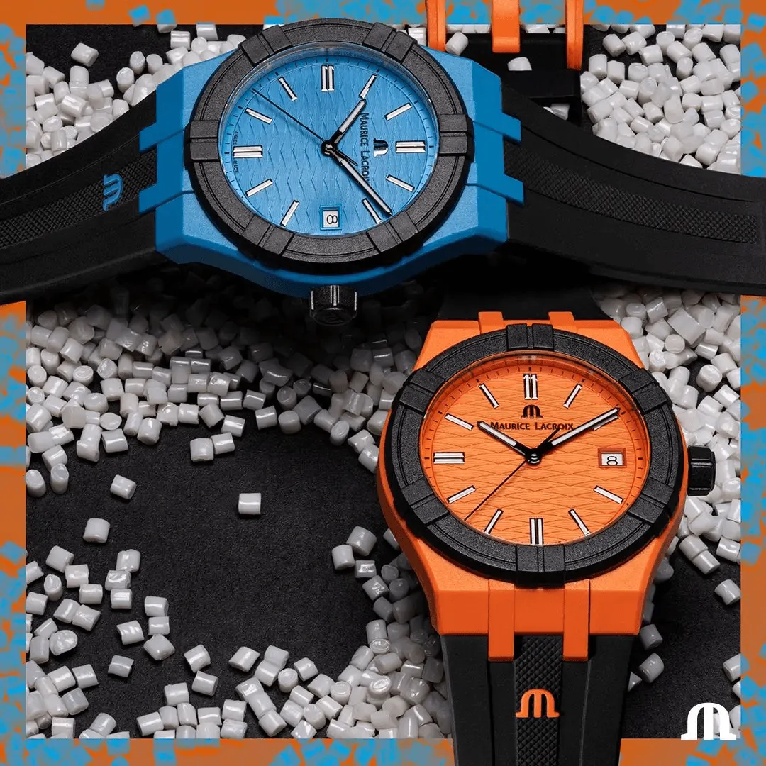 Maurice Lacroix - The AIKON #tide 40mm Orange Watch AI2008-50050-300-0